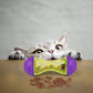 DISTRIBUTEUR DE COQUETTES POUR CHAT | InteractiveFoodToy™ - Kits Cat
